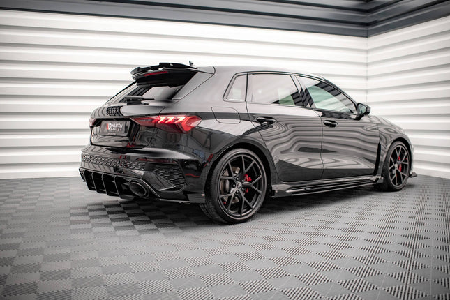 Sidokjolar Street Pro med flaps för Audi RS3 Sportback 8Y