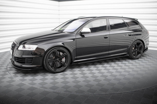Sidokjolar Street Pro med flaps för Audi RS6 Avant C6