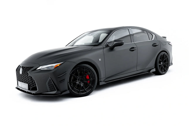 Sidokjolar Street Pro med flaps för Lexus IS 500 MK3 Facelift 2 (XE30)