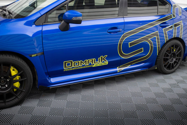 Sidokjolar Street Pro med flaps för Subaru WRX STI MK1