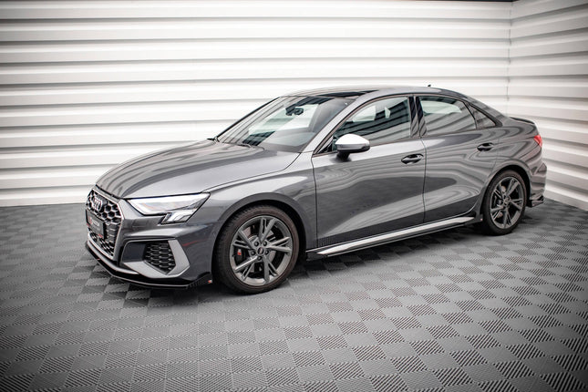 Sidokjolar Street Pro V.1 med flaps V.1 för Audi A3 S-Line/S3 8Y/8Y Facelift