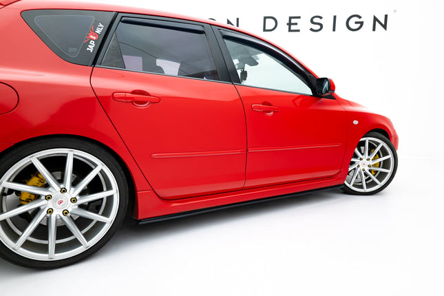 Sidokjolar Street Pro för Mazda 3 MPS MK1