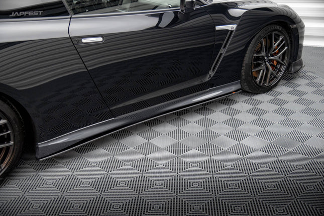 Sidokjolar Street Pro för Nissan GTR R35 Facelift
