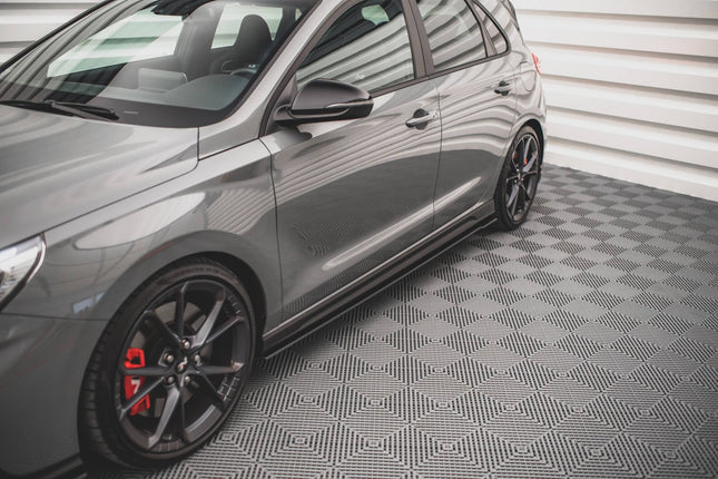 Sidokjolar Street Pro V.2 för Hyundai I30 N/N-Line Hatchback/Fastback MK3/MK3 Facelift