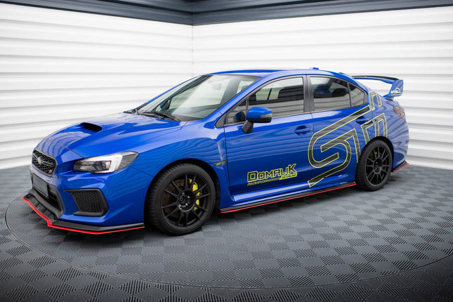 Sidokjolar V.2 för Subaru WRX STI