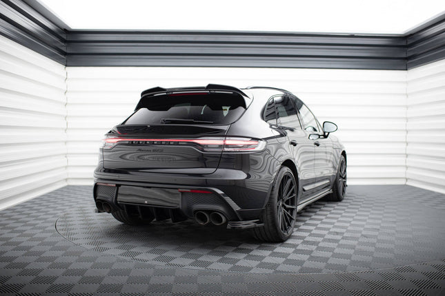 Nedre spoilerläpp 3D för Porsche Macan GTS/Standard/T MK1 Facelift 2