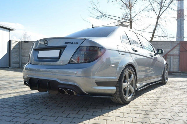 Diffuser V.2 för Mercedes C-Klass W204 AMG-Line Facelift