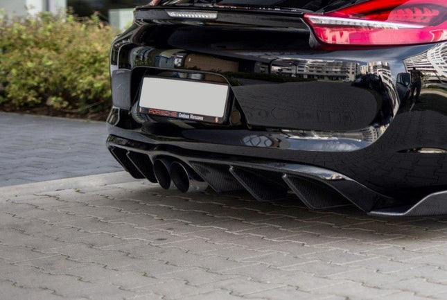 Diffuser för Porsche Cayman MK2 981C