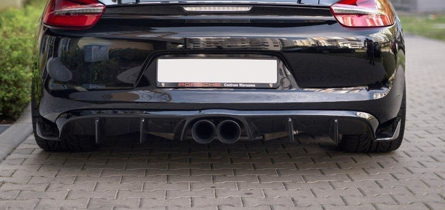 Diffuser för Porsche Cayman MK2 981C