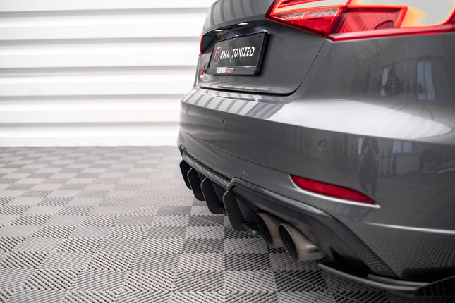 Diffuser Street Pro för Audi S3 Sportback 8V Facelift