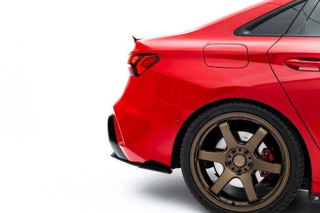 Diffuser Street Pro med flaps för Audi RS3 Sedan 8Y Facelift