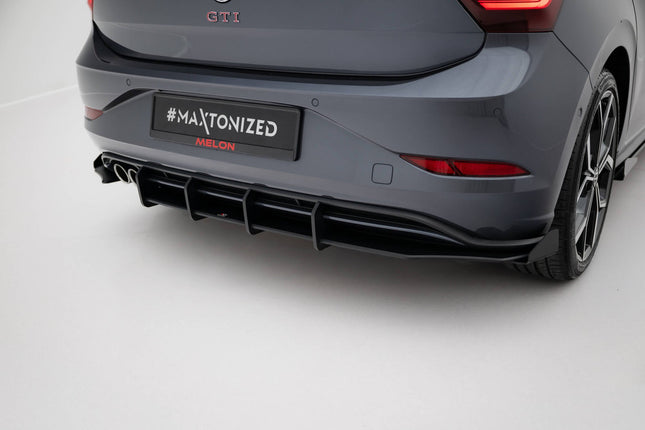 Diffuser Street Pro med flaps för VW Polo GTI MK6 Facelift
