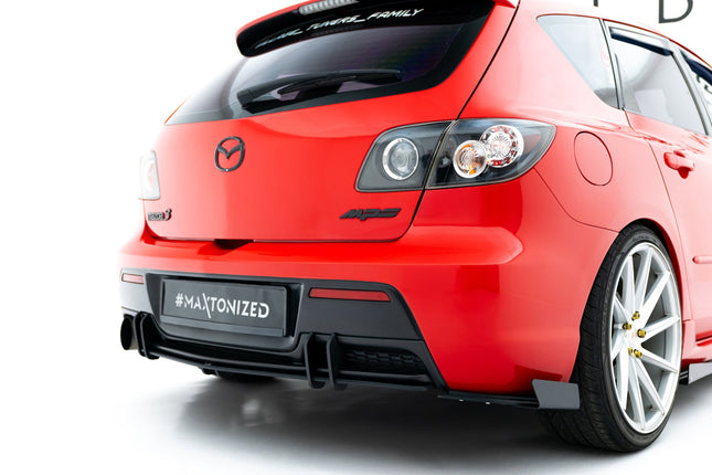 Diffuser Street Pro för Mazda 3 MPS MK1 EU-modell