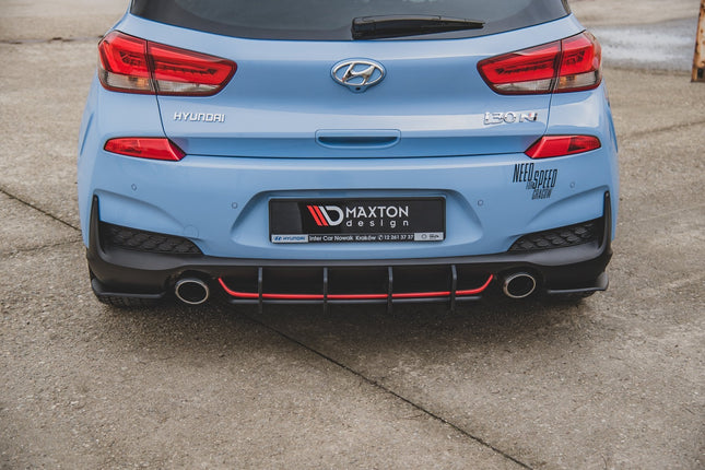 Diffuser Street Pro V.2 för Hyundai I30 N MK3 Hatchback