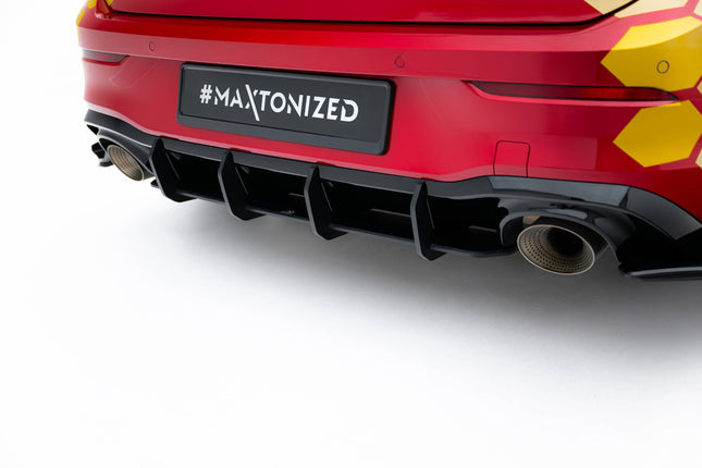 Diffuser Street Pro V.2 för VW Golf GTI Clubsport MK8 Facelift
