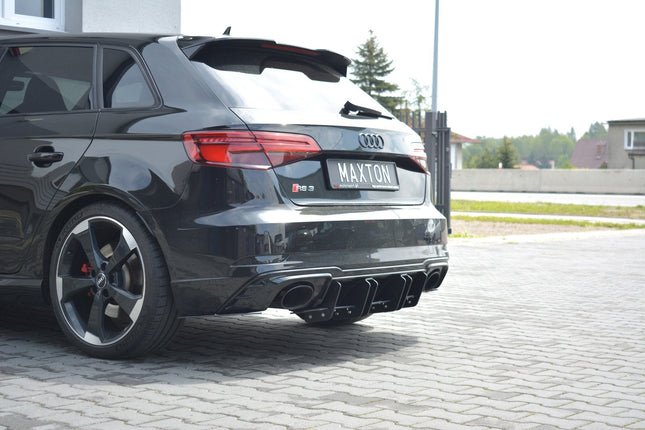 Diffuser V.2 för Audi RS3 8V Facelift Sportback