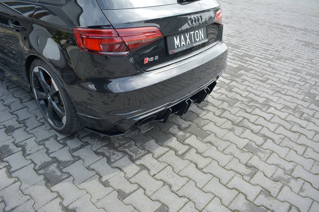 Diffuser V.2 för Audi RS3 8V Facelift Sportback
