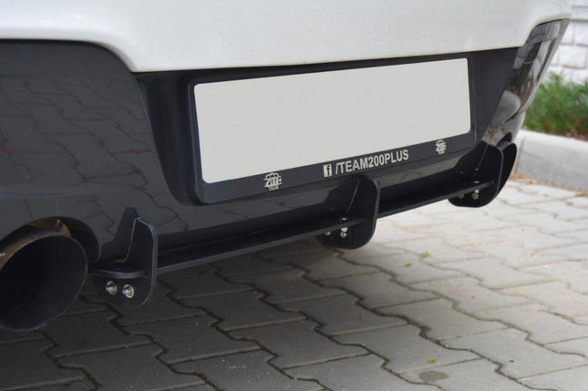 Diffuser och bakre sidosplitters för BMW 1-serie F20/F21 M-Power (före facelift)