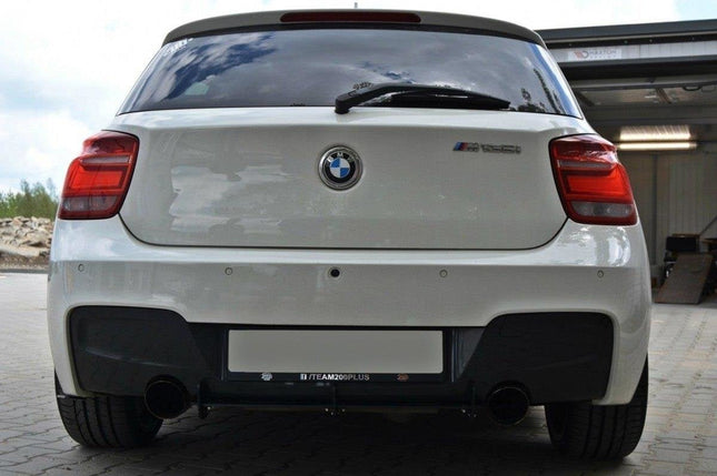 Diffuser och bakre sidosplitters för BMW 1-serie F20/F21 M-Power (före facelift)