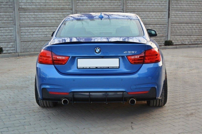 Diffuser och bakre sidosplitters för BMW 4-serie M-Paket F32/F36/F33