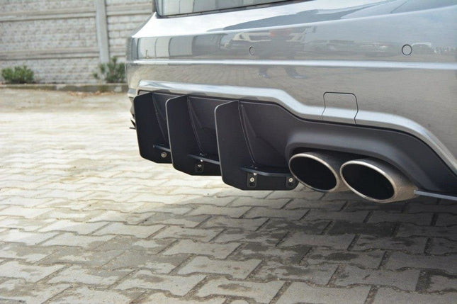 Diffuser och bakre sidosplitters för Mercedes C-Klass AMG-Line W204/S204