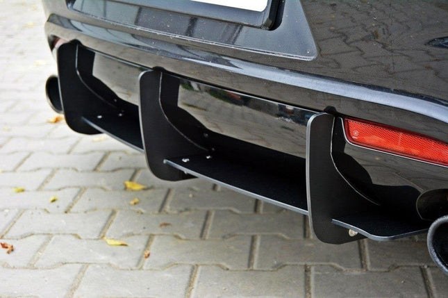 Diffuser och bakre sidosplitters för VW Scirocco R