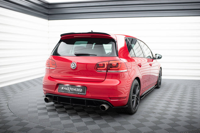 Diffuser och bakre sidosplitters för VW Golf MK6 GTI/35TH