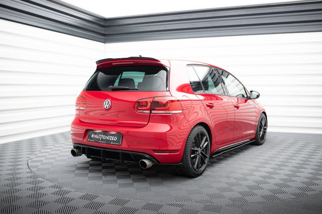 Diffuser och bakre sidosplitters för VW Golf MK6 GTI/35TH