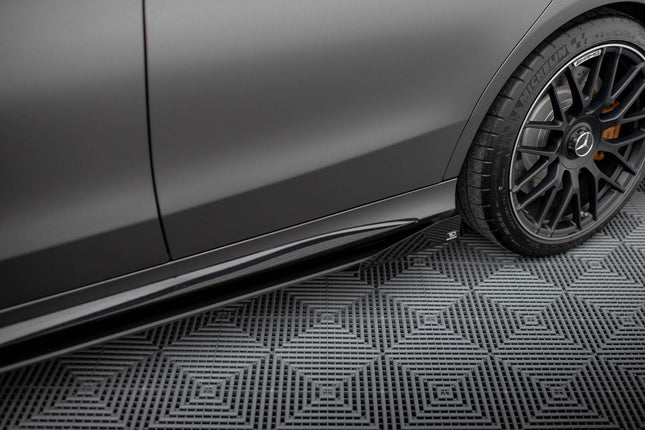 Sidoflaps för Mercedes C63 W205 Facelift