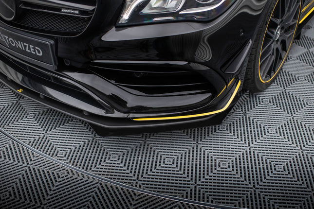 Frontflaps för Mercedes CLA 45 Aero C117 Facelift