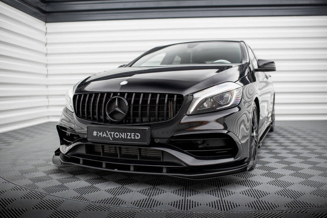 Frontflaps för Mercedes A-Klass AMG-Line W176 Facelift