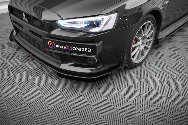 Frontflaps för Mitsubishi Lancer EVO X