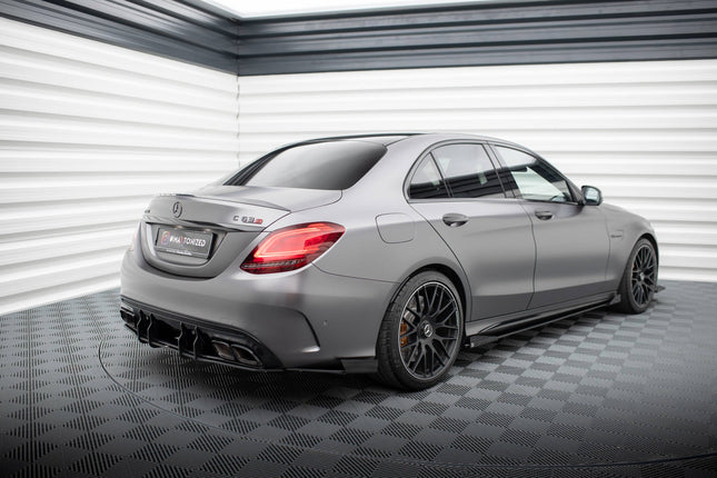 Bakre sidoflaps för Mercedes C63 W205 Facelift