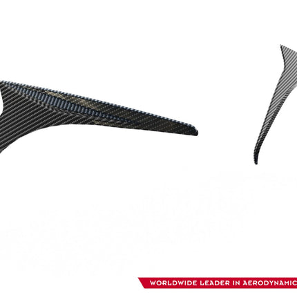 Bakre stötfångarfenor i prepreg-kolfiber för Mercedes GT 63/55/63 S E Performance C192