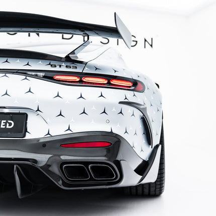 Bakre stötfångarfenor i prepreg-kolfiber för Mercedes GT 63/55/63 S E Performance C192