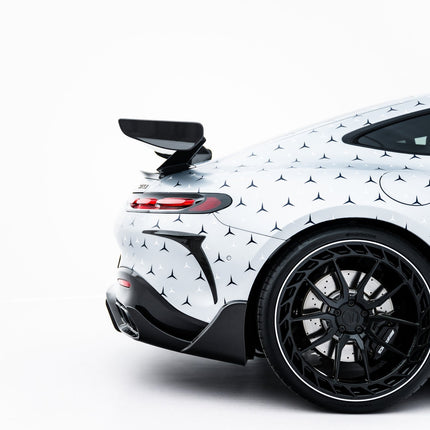 Bakre stötfångarfenor i prepreg-kolfiber för Mercedes GT 63/55/63 S E Performance C192