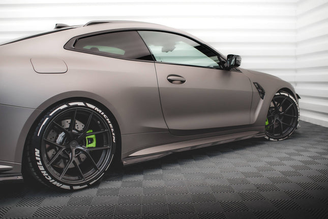 Sidokjolar i prepreg-kolfiber för BMW M4 G82/G82 Facelift