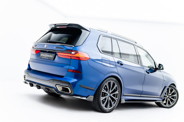 Sidokjolar i prepreg-kolfiber för BMW X7 M-Paket G07