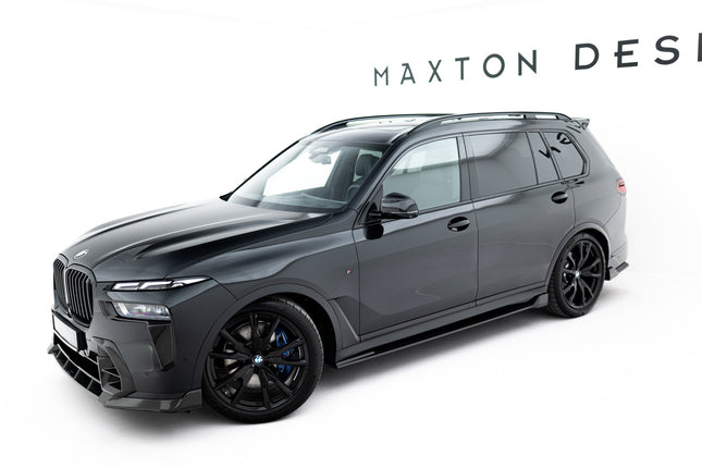 Sidokjolar i prepreg-kolfiber för BMW X7 M-Paket G07 Facelift