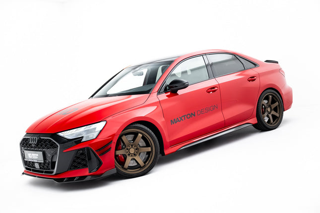 Sidokjolar V.2 i prepreg-kolfiber för Audi RS3 Sedan/Sportback 8Y/8Y Facelift