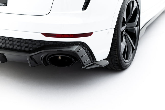 Bakre sidosplitters i prepreg-kolfiber för Audi RSQ8 MK1