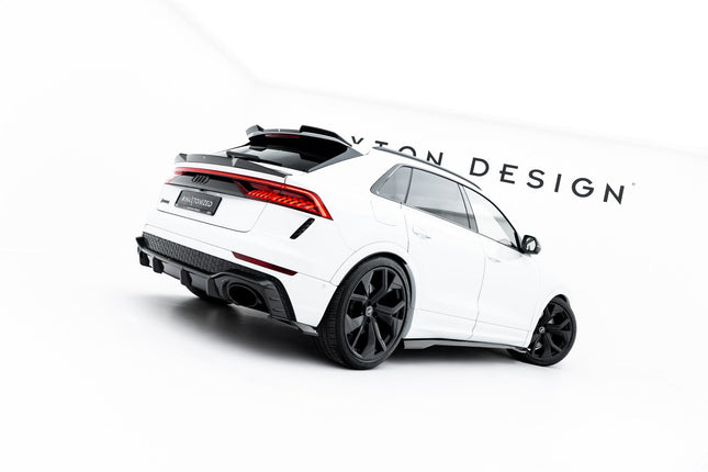 Bakre sidosplitters i prepreg-kolfiber för Audi RSQ8 MK1