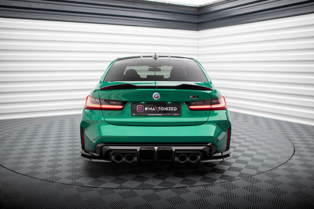Bakre sidosplitters i prepreg-kolfiber för BMW M3 G80/G81