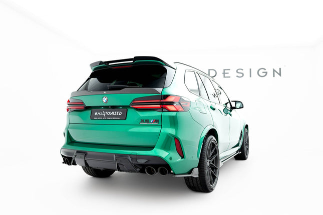 Bakre sidosplitters i prepreg-kolfiber för BMW X5 M F95 Facelift