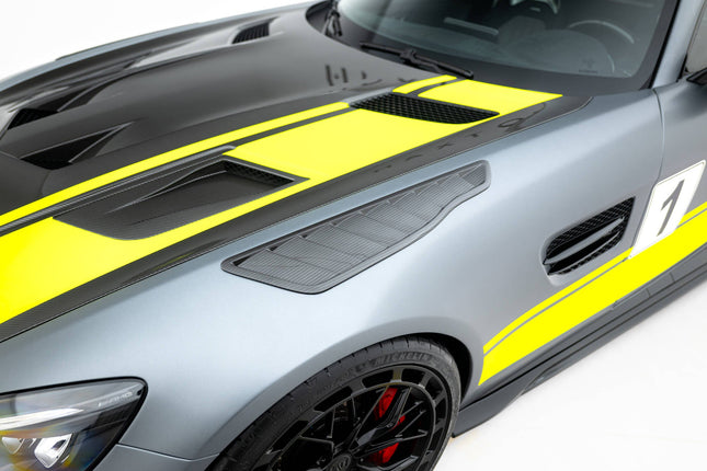 Sidoventiler till framskärm i prepreg-kolfiber för Mercedes GT C C190 Facelift