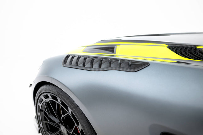 Sidoventiler till framskärm i prepreg-kolfiber för Mercedes GT C C190 Facelift