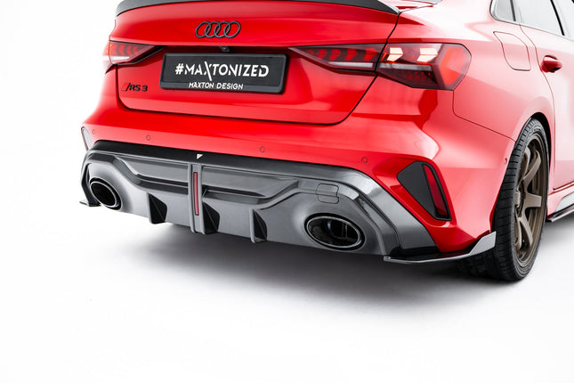 Diffuser i prepreg-kolfiber för Audi RS3 Sedan 8Y Facelift