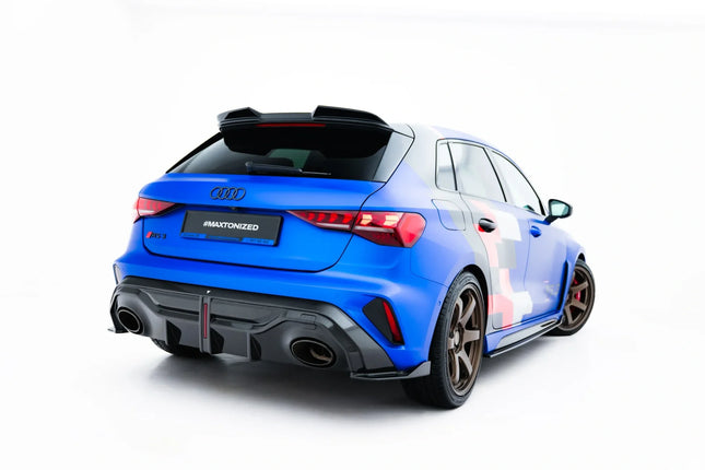 Diffuser i prepreg-kolfiber för Audi RS3 Sportback 8Y Facelift