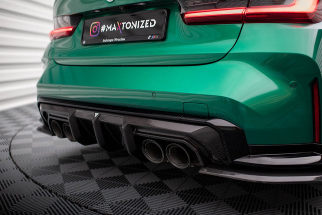 Diffuser i prepreg-kolfiber för BMW M3 G80/G81