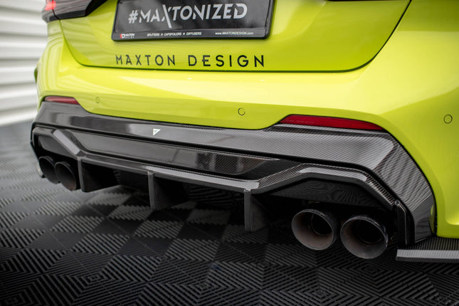 Diffuser V.1 i prepreg-kolfiber för BMW 1-serie F40 M-Paket/M135i
